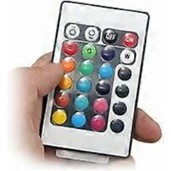 Rgb E27 Multicolored LED-lampa Bluetooth-högtalare 16 Färgskiftande Med Fjärrkontroll Kompatibel Med Android Och Ios Musiklampa