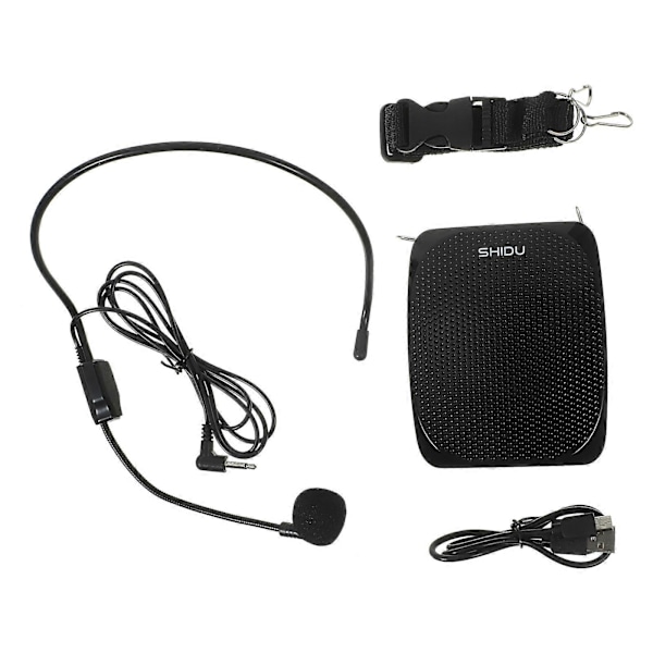 1st Röstförstärkare med headset och mikrofon, portabel lärarhögtalare