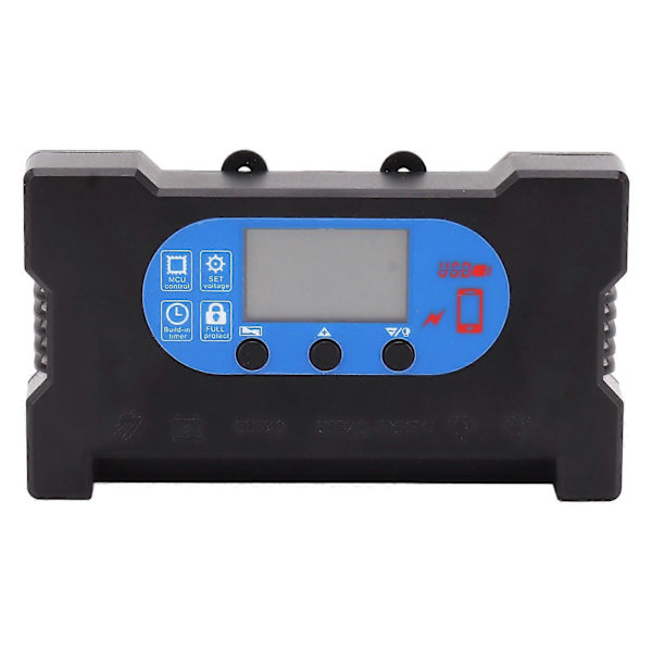 Solar Control Dual USB Type C DC Hurtig Opladning Solar Opladnings- og Afladningscontroller Solpanelcontroller 200A