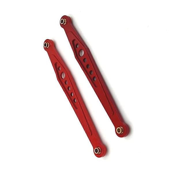 RC Bil Uppgradering Bakre Fast Dragstång Kit för 1/12 124006 12423 12427 12428 Pro RC Bil Uppgraderingsdelar Röd