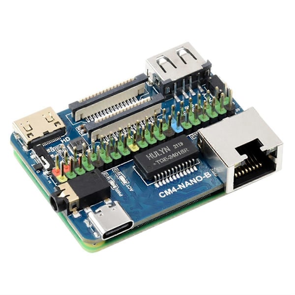Laajennuskortti Raspberry Pi CM4 NANO B:lle, Gigabit RJ45 -portti