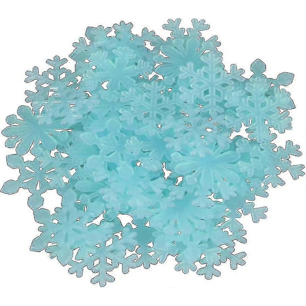 Självlysande fluorescerande F-klistermärken 50 stycken