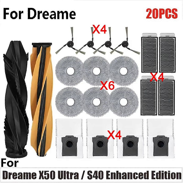 För X50 Ultra / S40 Enhanced Edition Dammsugardelar