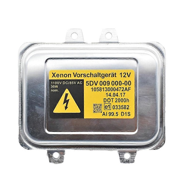 Ny D1s Xenon HID Ballast för Hella 5DV 009 000-00 Gen5 Kontrollmodul 12767670