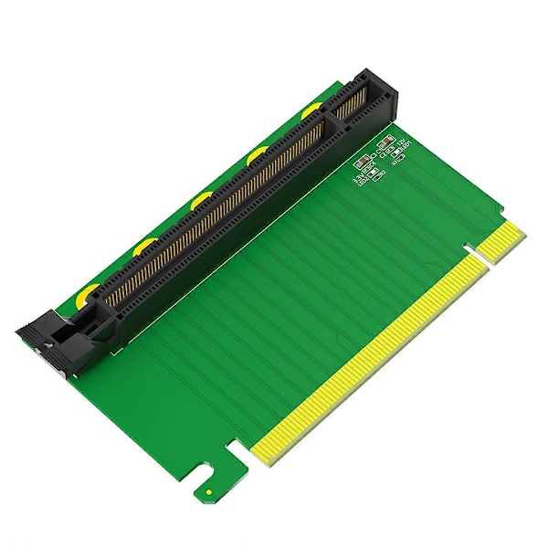PCI-e 16X 3.0 90 Graders Omvänd Hane till Hona Riser-kort
