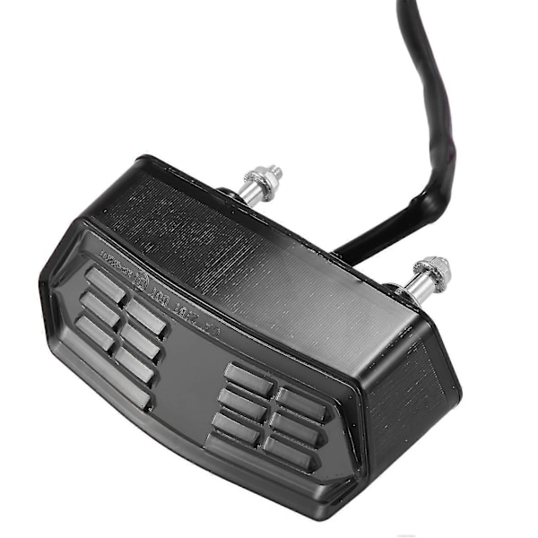 Motorcykel Konverteringskit Led Bakljus Bromsljus Blinkers Vatten Baklampa Displacement Conve