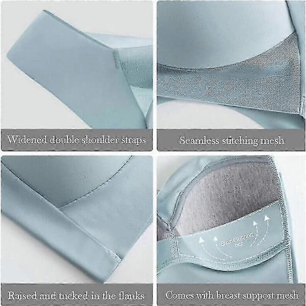 Ryhtiä Korjaava Rintaliivi QDD Royal blue L