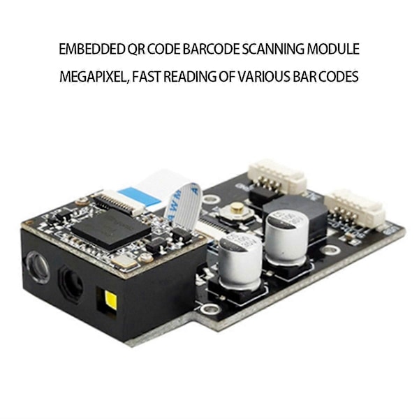 GM69 1280X800 CMOS Högdensitets Streckkod Läslig 1D USB UART PDF417
