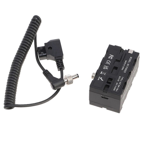 D-TAP-kontakt till DC 5.5 x 2.5mm Expanderbar Kabel