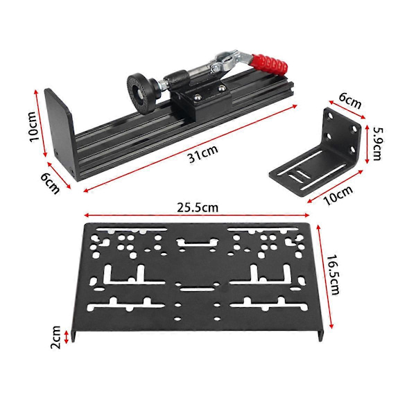 Bordsfäste för Racing Sim Växelspak & Handbroms för Thrustmaster