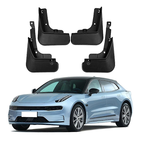 4 st Bil Stänkskydd Mud Flaps För Zeekr 001 2021-2023