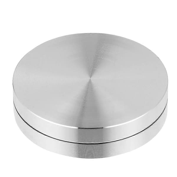 1 st Aluminiumlegering Vridbordsbas Lager Matbord Glas Vridbordslager