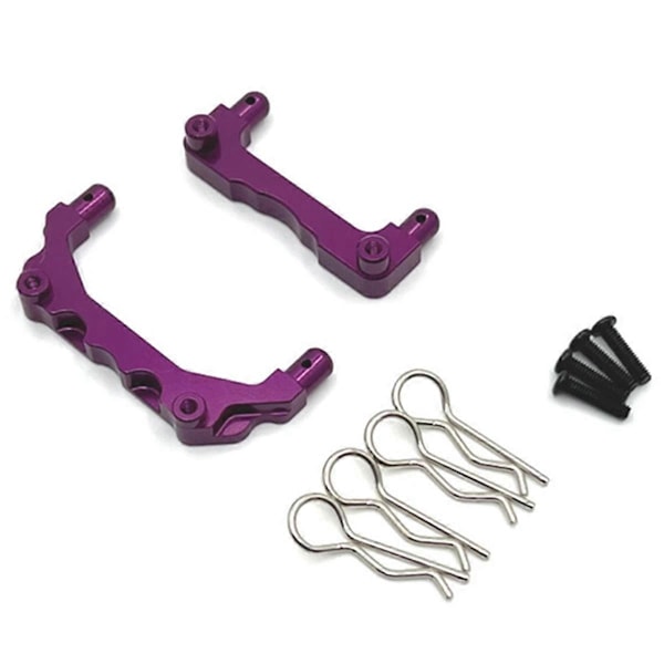Metallirungon pilarit osat 1/14 RC-auton päivitysosille violetti
