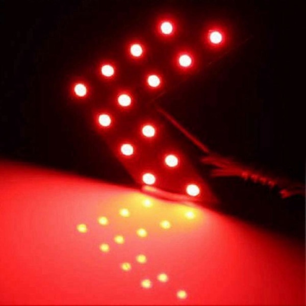 2st 14 Smd Bil Led Backspegel Indikator Blinkers Ljus Backspegellampa Biltillbehör