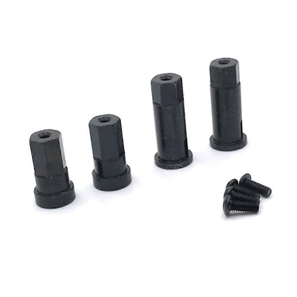 4st Metall Hjul Hex Nav Drivadapter Kombinerare för HB Leksaker