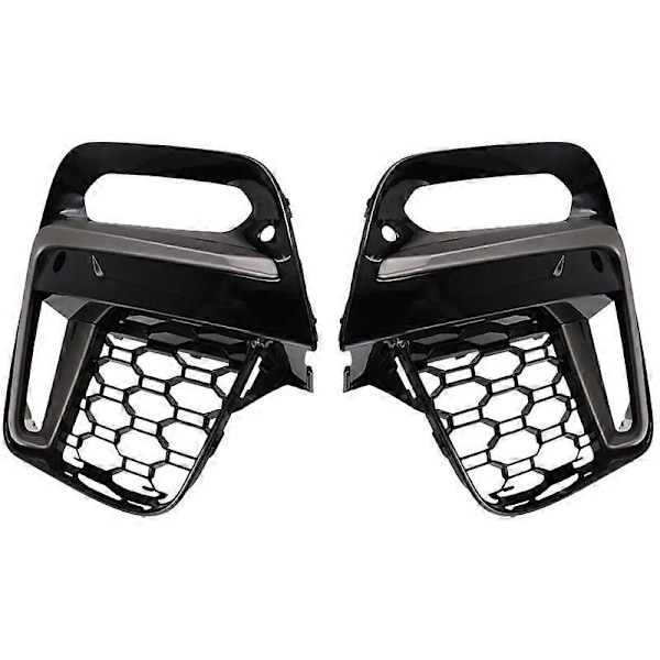 Främre dimljus grill ram trim skydd exteriör kåpa för X3 G01 X4 G01 G02 G08 2018-2020 (med dimljushål)