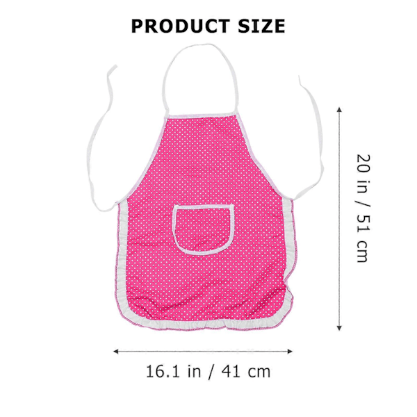1 Set Barn Leker I Varje Kök Leksak Flicka Bakförkläde Hatt Handske Matta Kit