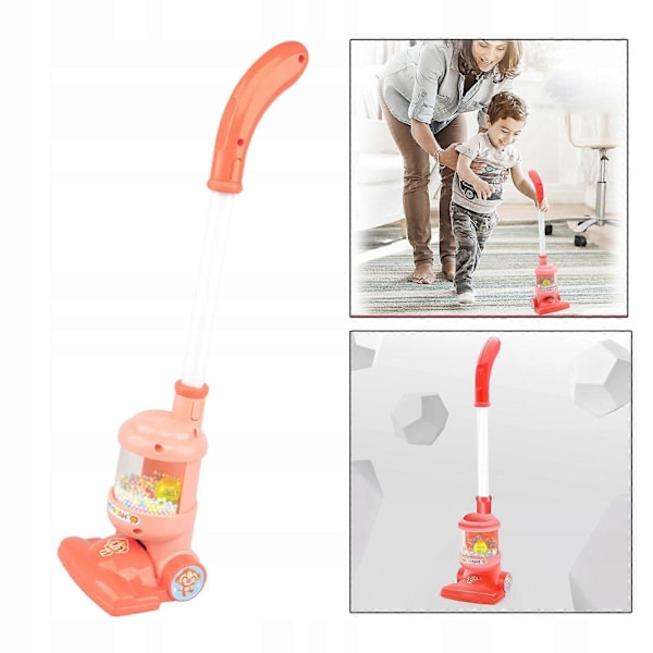 Mini Dammsugare Leksak Låtsas Lek