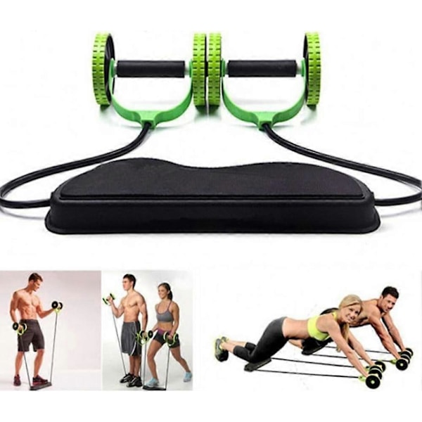 Fitness Vetoköysi Vatsalihas Tupla Rulla Vetotreenilaite