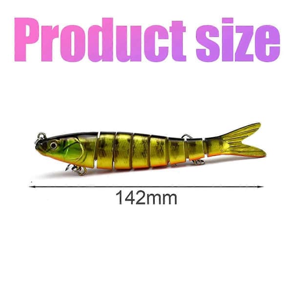 Fiskedrag Crankbait, Alla vattenskiktserier, Hängande/Lång