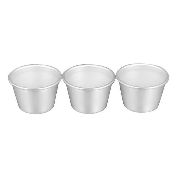 3 stk. kageform i aluminiumslegering, rund bageform, køkkenbageværktøj