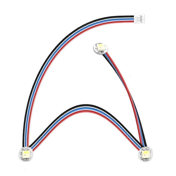 LED för Voron 2.4 Stealthburner med 3 RGBW Mini Button Led U4LD
