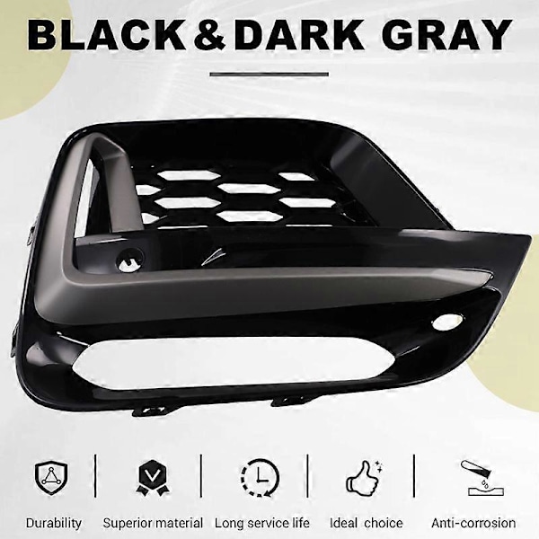 Främre dimljus grill ram trim skydd exteriör kåpa för X3 G01 X4 G01 G02 G08 2018-2020 (med dimljushål)