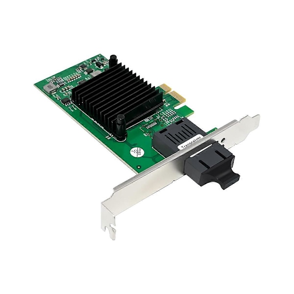 Gigabit Fiber Optisk Netværkskort PCIe X1 82576-F1 Single-Port SC