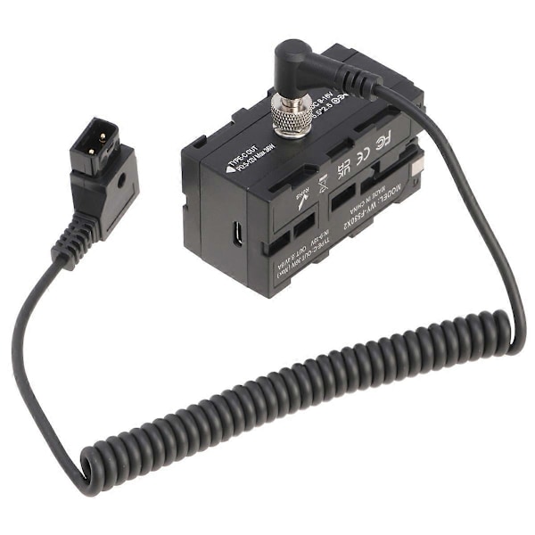 D-TAP-kontakt till DC 5.5 x 2.5mm Expanderbar Kabel