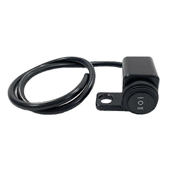 Uppgraderad Vattentät Knapp Strömbrytare Spot Light Led På Av Strömbrytare För Motorcykel Left 3 Block Switch