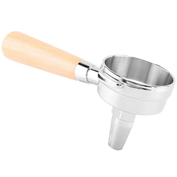 Te Portafilter med trähandtag och passar 58mm kaffemaskin