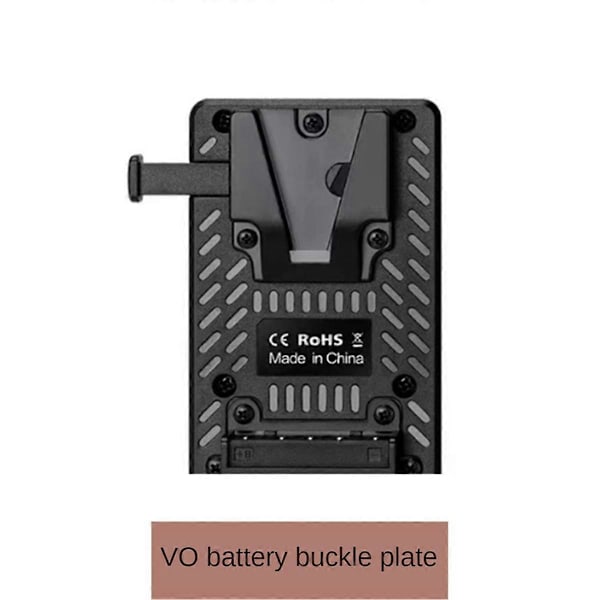 V-fäste Lättvikts Batteriplatta V-Lock Fäste Batteriplatta