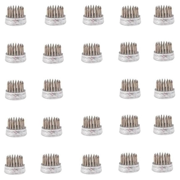 Blomsterfrøer til arrangementer Holder Blomsterfrø Rustfrit stål Pin Frø til klasseværelse, hjem, kontor (0,9 tommer 24 stk)