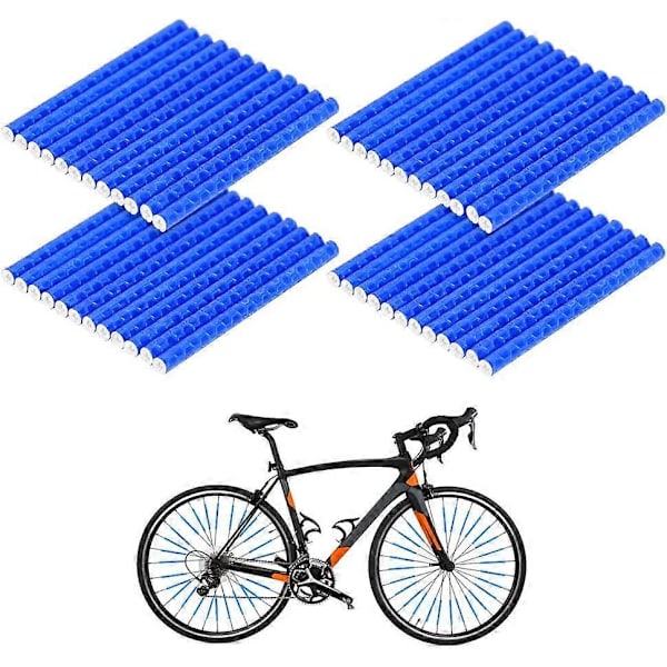 Cykelspegelreflexer, cykelreflexer, spegelreflex, cykelspegelreflexer, 360 ° cykelreflex, spegelcykelreflexer - blå
