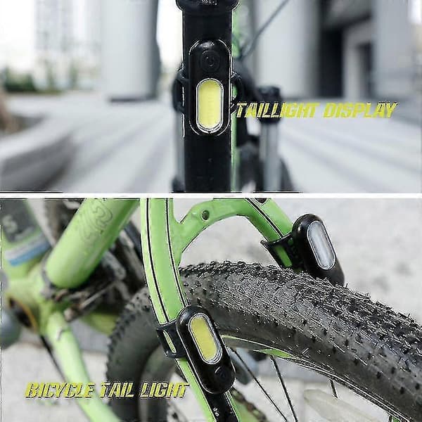 Led Cykellampa USB Uppladdningsbar (1 st)
