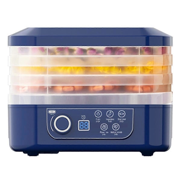 Smart Elektrisk Mattork Frukt Grönsaksdehydrator EU-kontakt