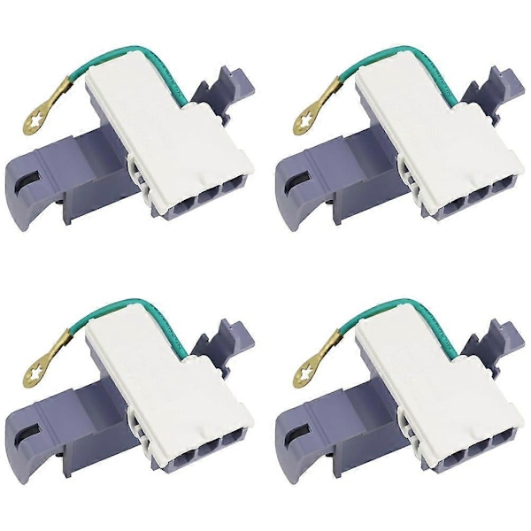 4-pack 8318084 Ersättningsdel för tvättmaskinslockbrytare för tvättmaskiner Ersätter AP3180933 PS886960 WP8318084