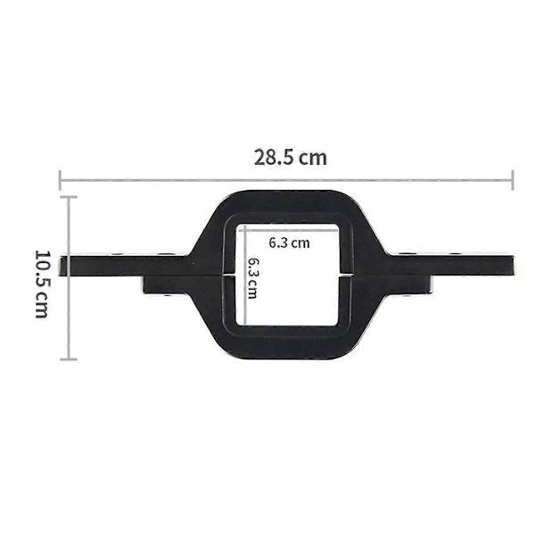 60W 4 Tum 6 LED Arbetsbelysning med Dragkroksfästen för Lastbil Släpvagn SUV Pickup Offro
