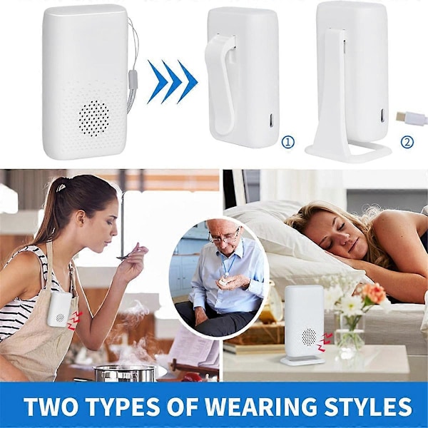 Ny D320 Flash Vibration Trådlös Dörrklocka Smart Äldre Personsökare B