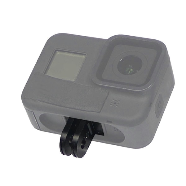 Metall Finger Stativfäste Adapter Dubbelport 1/4 Gänghålsbas