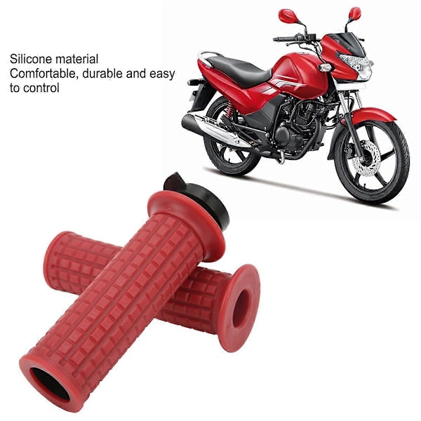 22 mm:n ohjaustangon kaasuvivut GY6 50cc 80cc 125cc 150cc punaiselle