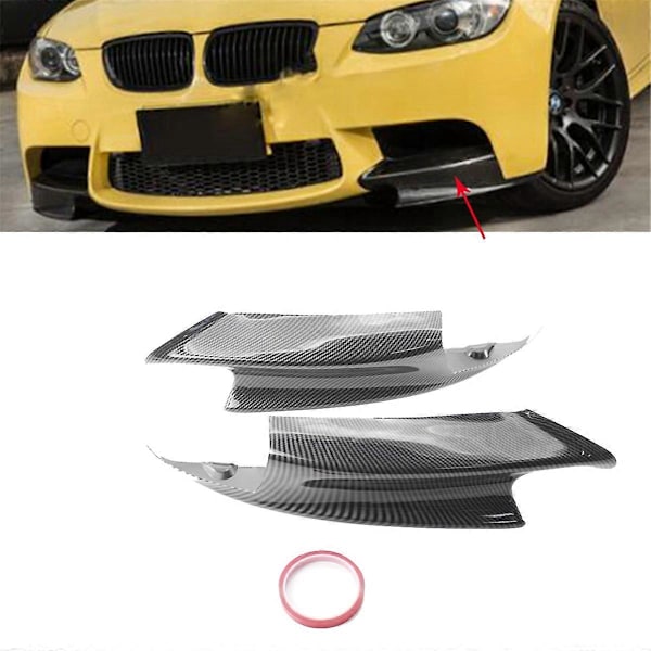 Bil Främre Vänster & Höger Nedre Stötfångar Splitter för E90 E92 E93 M3