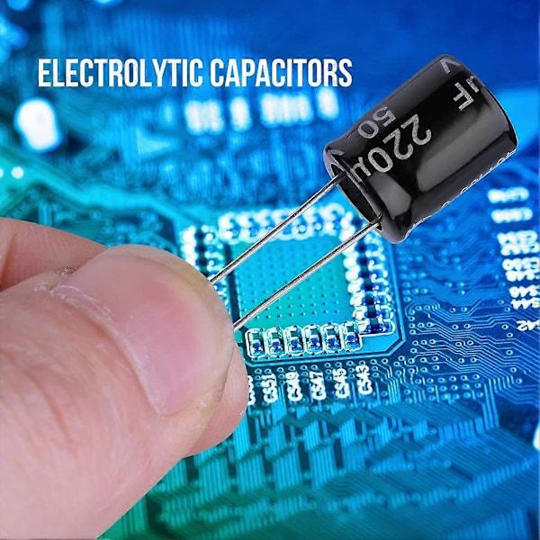 Kondensator Kit 500st Elektrolytkondensator 24 Värden Aluminium Radial Mikro Kondensatorer 16V-50V 0.1Uf〜1000Uf För Elektronisk Applikation