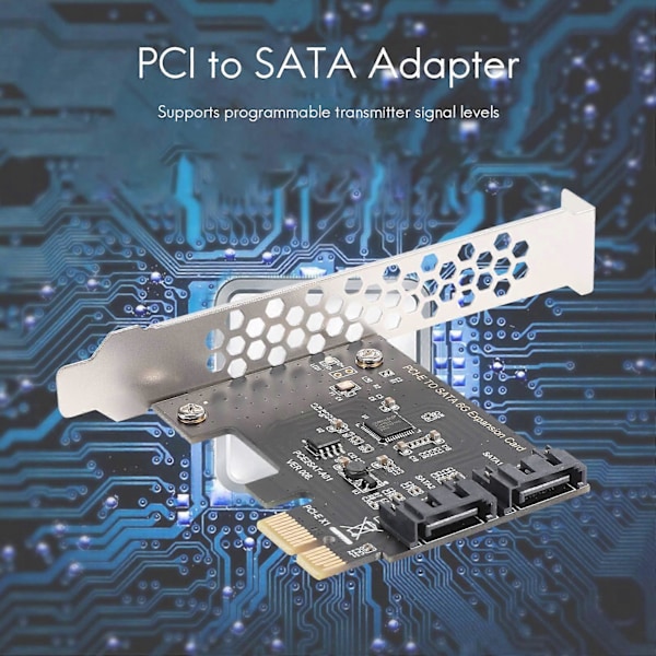 PCIe Express - SATA3.0 2-Port SATA III 6G -laajennuskortti