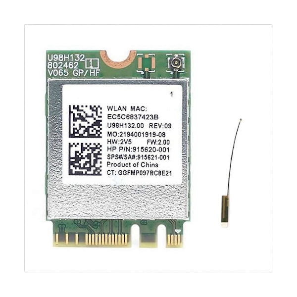 RTL8821CE Wi-Fi+BT Combo Adapterkort til ProBook 450 G5 Serien
