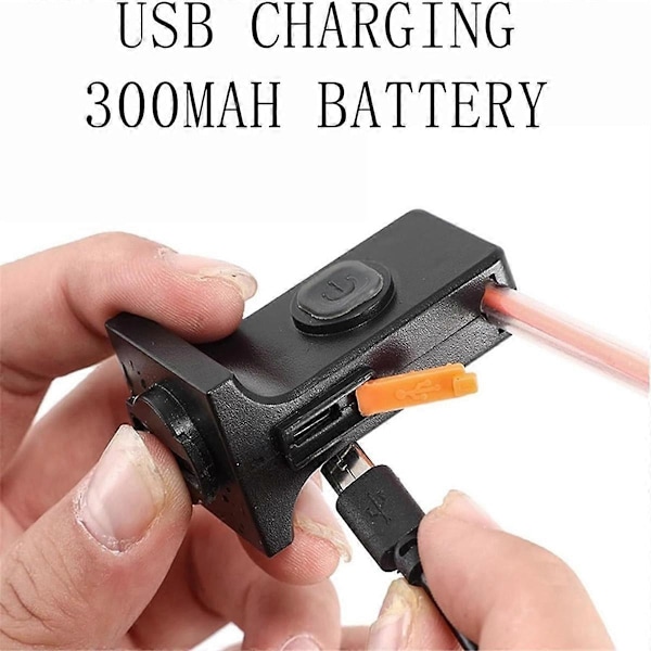 USB Uppladdningsbart Cykelljus Set Cykel Bakljus D