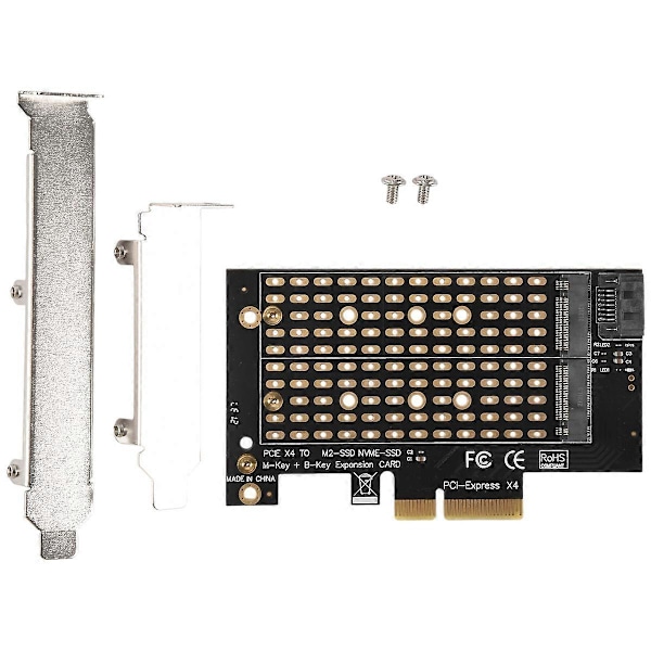 PCIe til M.2/M.2 Adapter M.2 NGFF til Desktop PCIe X4 Adapterkort