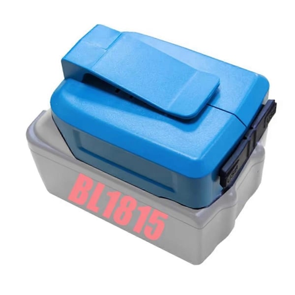 För 14.4V 18V Batteri BL1830 BL1430 USB Laddningsadapter