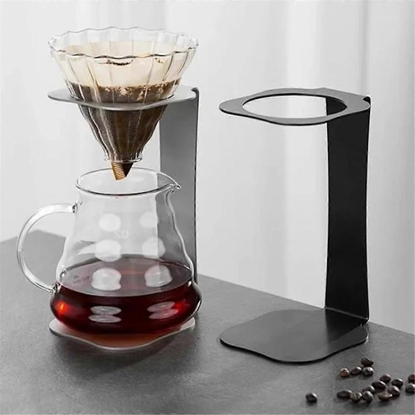 Portabel Handbryggnings Kaffeställ Dropp Häll över Kaffeställ