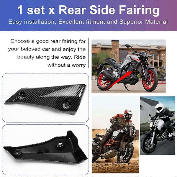 Motorcykel Side Radiator Cover Tank Beskyttelse Kåbe til MT03 2021 2022 2023 Kvalitets Motorcykel Tilbehør